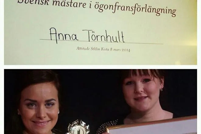 Bästa fransförlängning i Sverige.