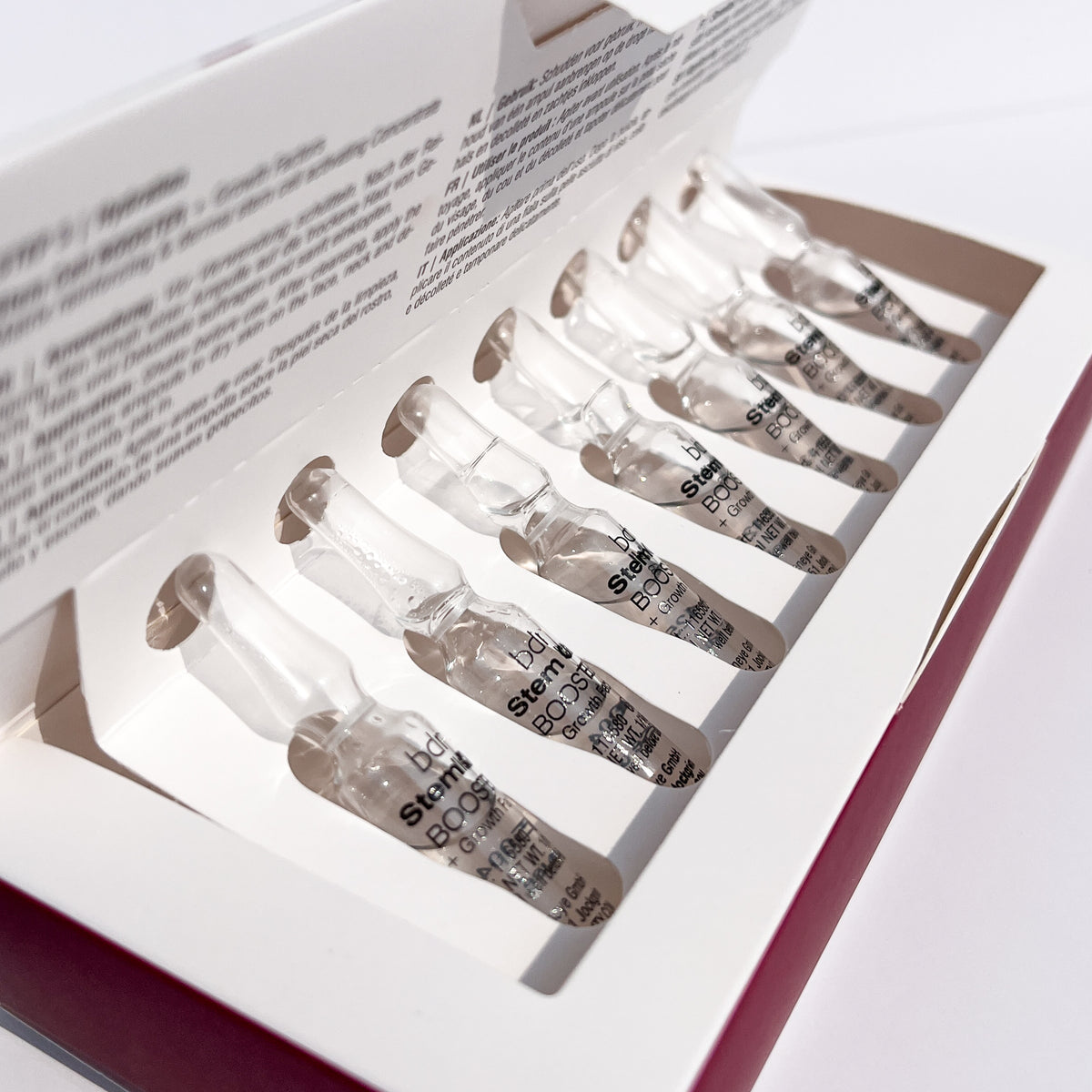 bdr® Dermaceutical Concentrate Stem Cell BOOSTER + Growth Factors 7*2ml