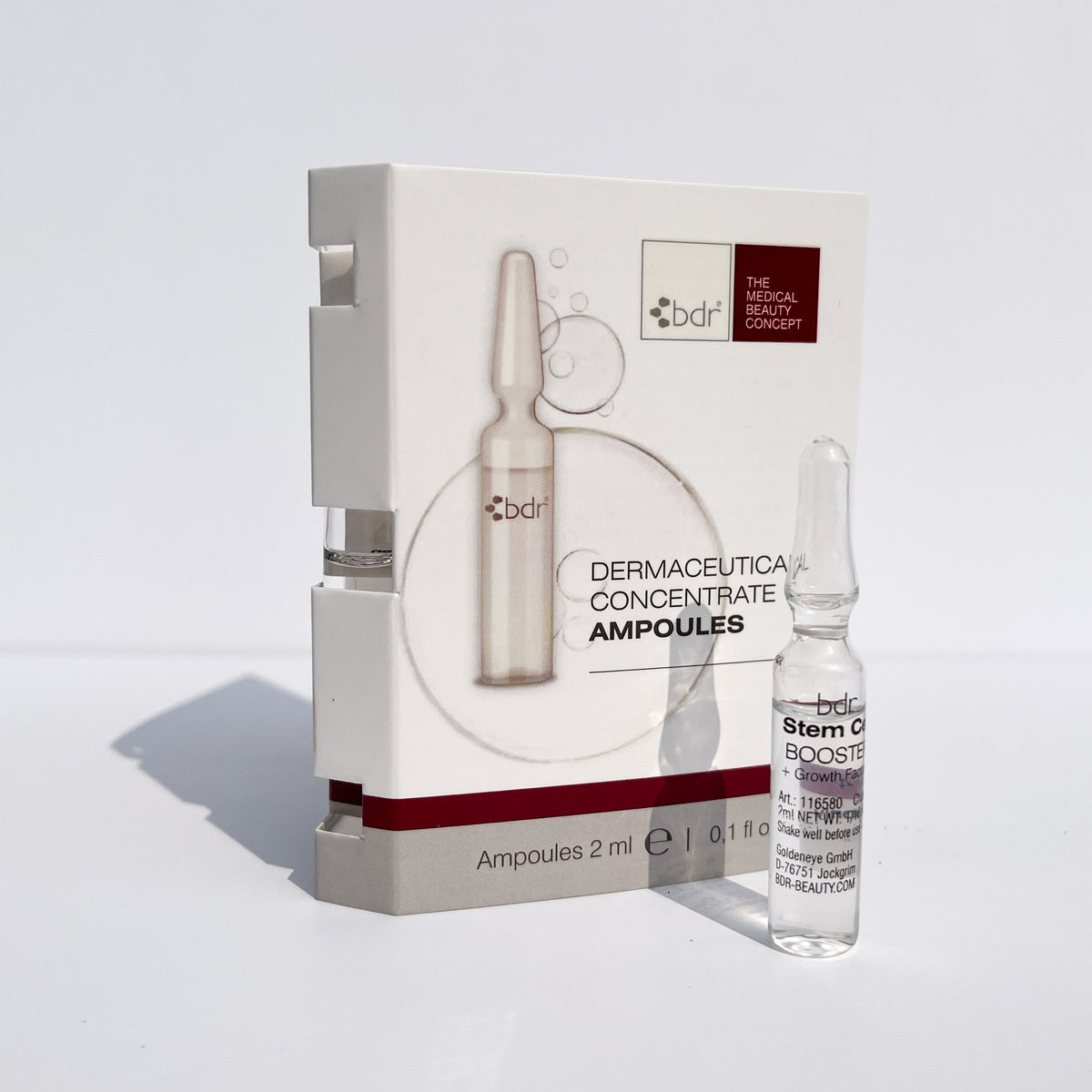 bdr® Dermaceutical Concentrate Stem Cell BOOSTER + Growth Factors 7*2ml