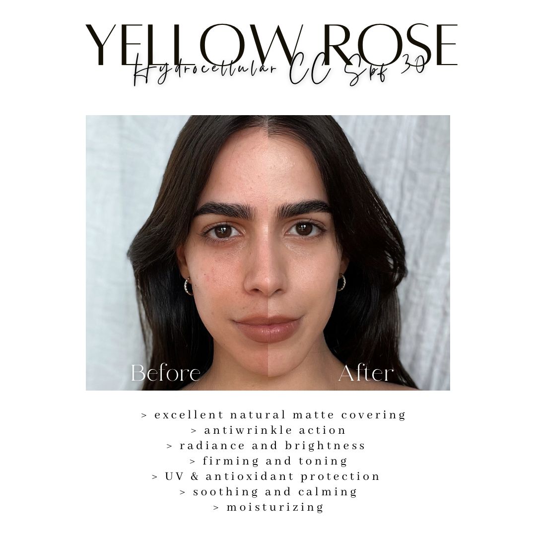 Yellow Rose Hydrocellulär CC Cream SPF 30, Komuflage kräm 30ml