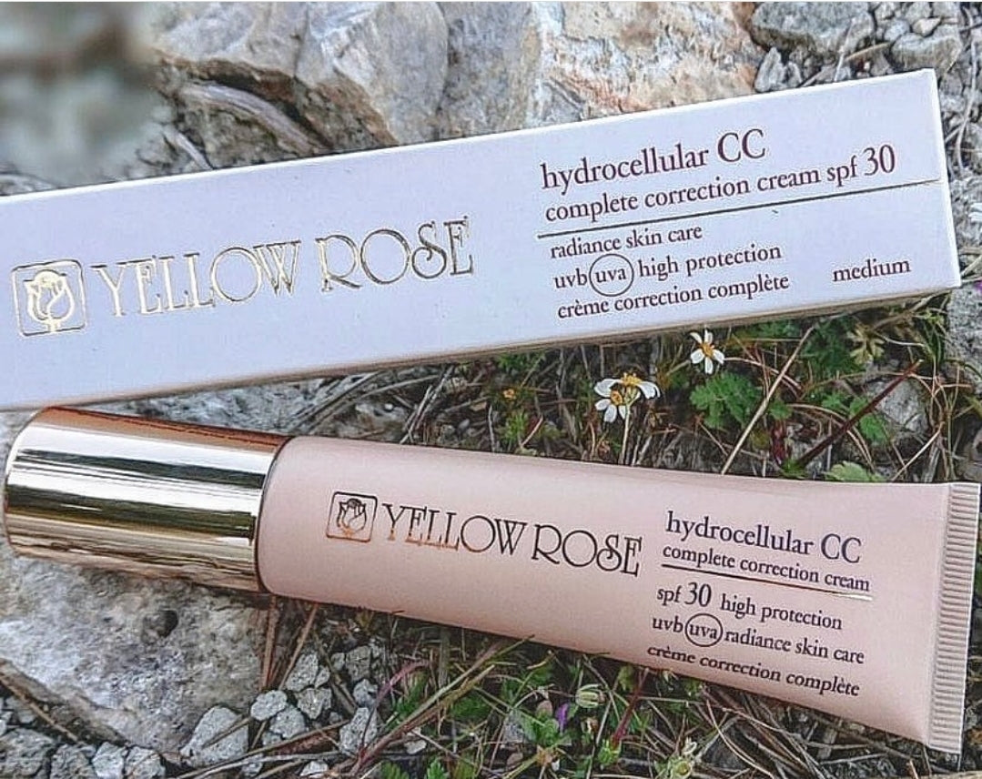 Yellow Rose Hydrocellulär CC Cream SPF 30, Komuflage kräm 30ml