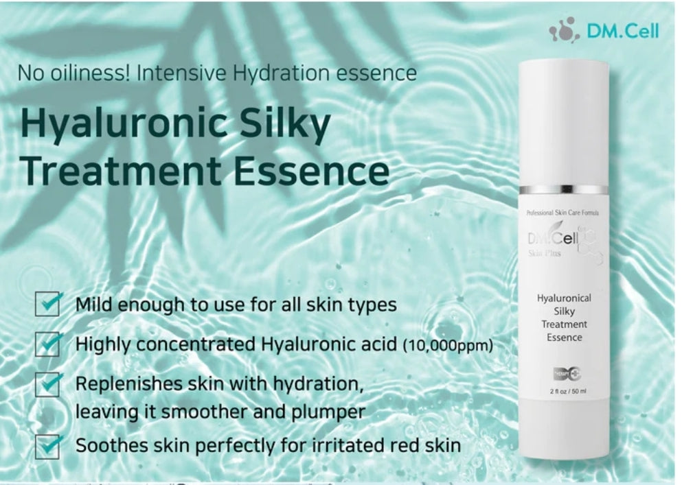 Dm.Cell Hyaluronic Silky Essence 50ml från Korea