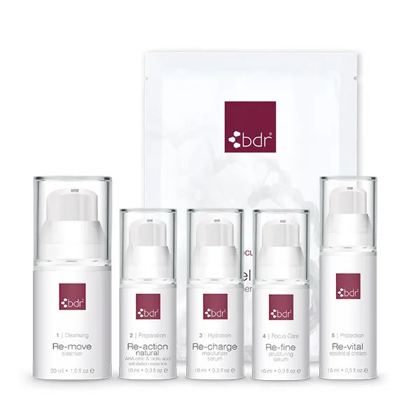 BDR Skin Care Ritual GLOW mini kit för normal och blandat hud.