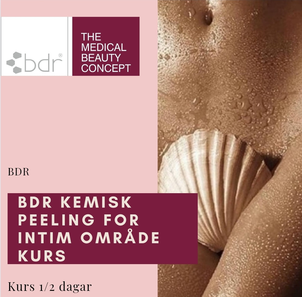 Bdr kemisk peeling för intim område kurs