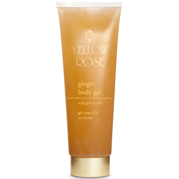 Yellow Rose Ginger Body gel with Gold & Silk, 250ml