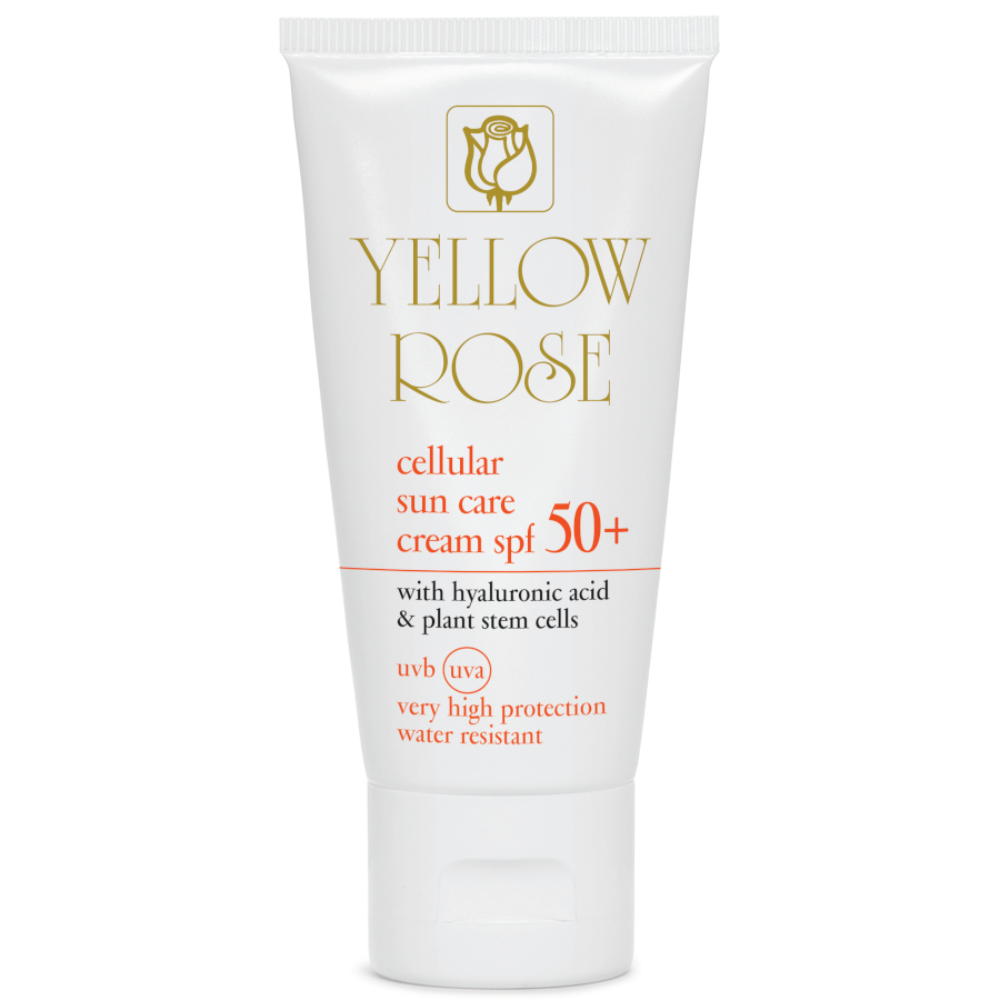 Ansiktskräm med SPF 50 Yellow Rose Cellular Sun Care Cream spf 50 +