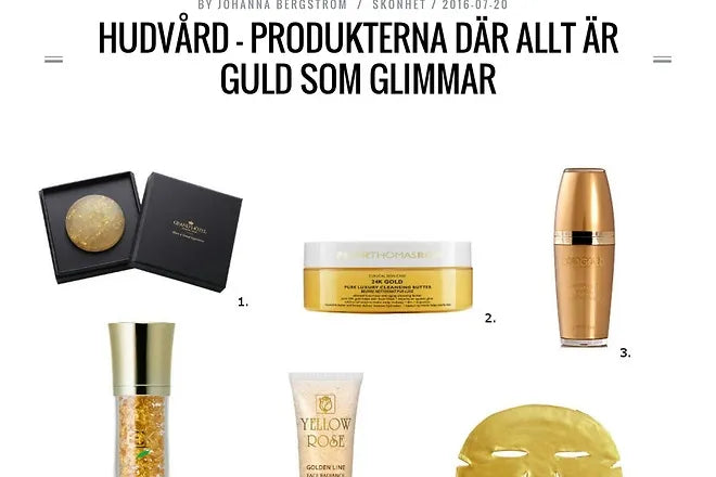 Gold som glimmar