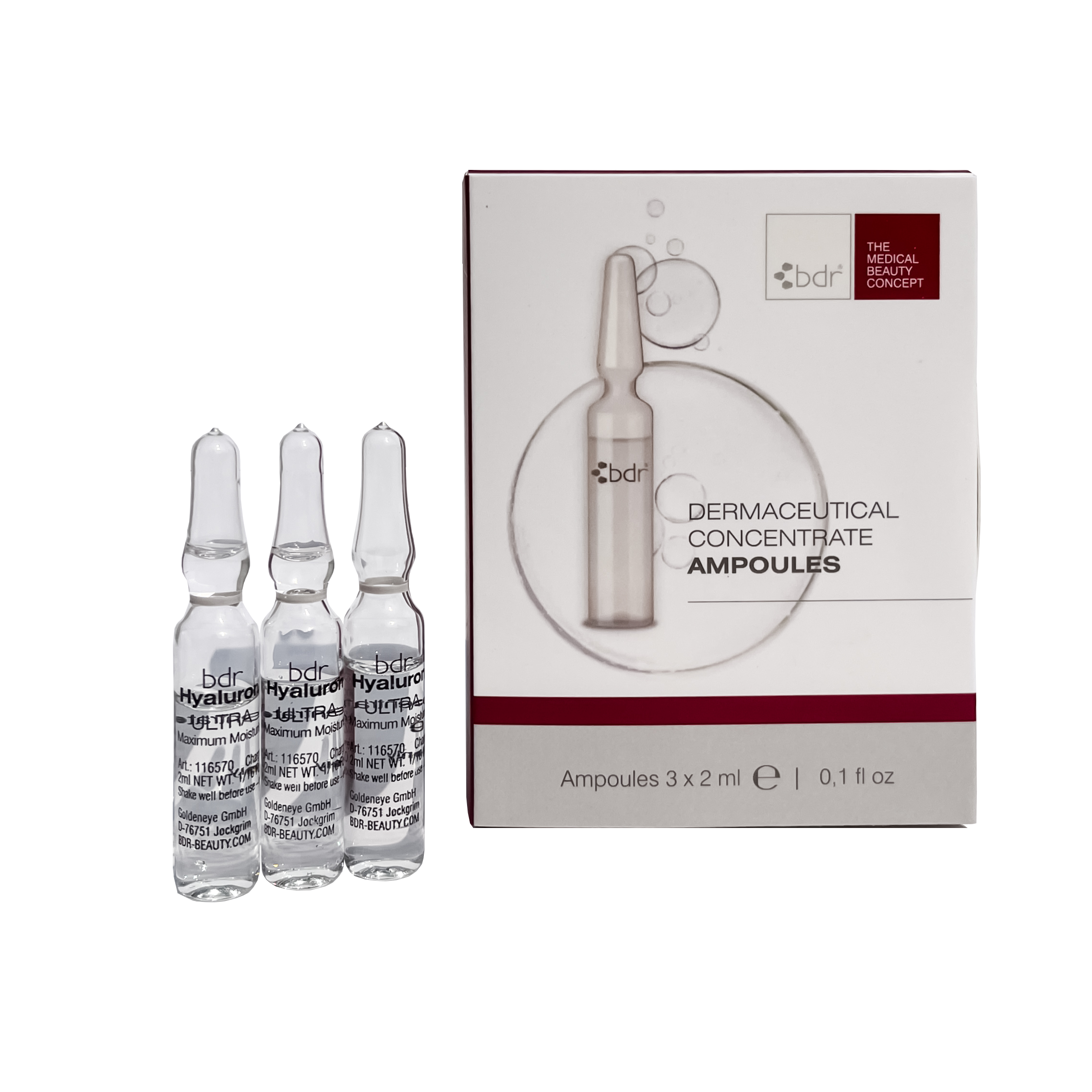 bdr® Hyaluron Ultra Ampoules 7*2ml