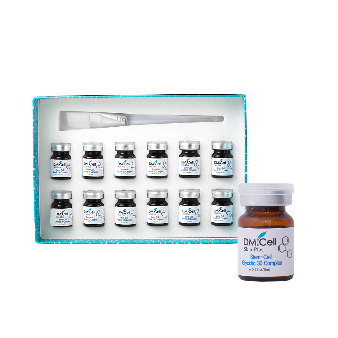 Dm.Cell 30% Glycolic Stam Cell Complex box.