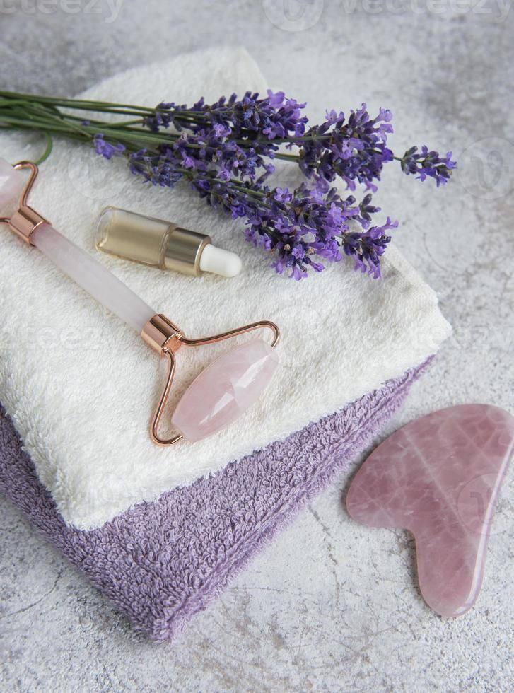BDR Crystal Hormony massage duo Gua Sha Stone luxurious box.