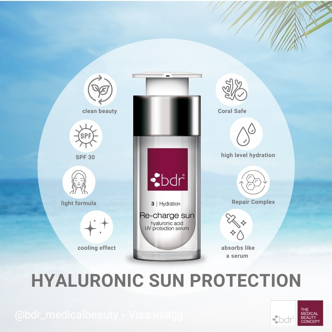 BDR  Re-Charge Sun Serum spf30, 30 ml