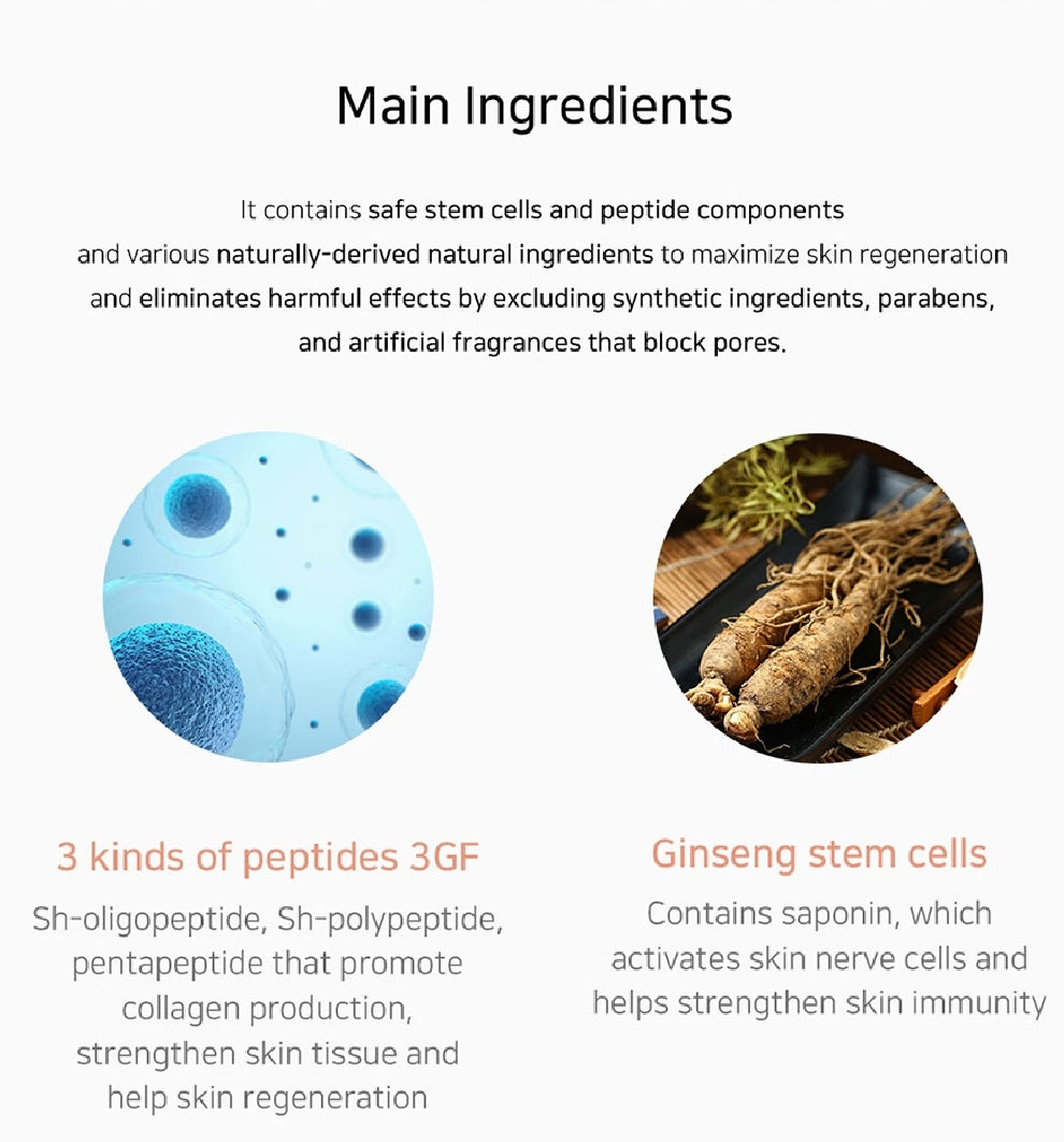 Dm.Cell Derma Brightening BB Glow ingridienser 