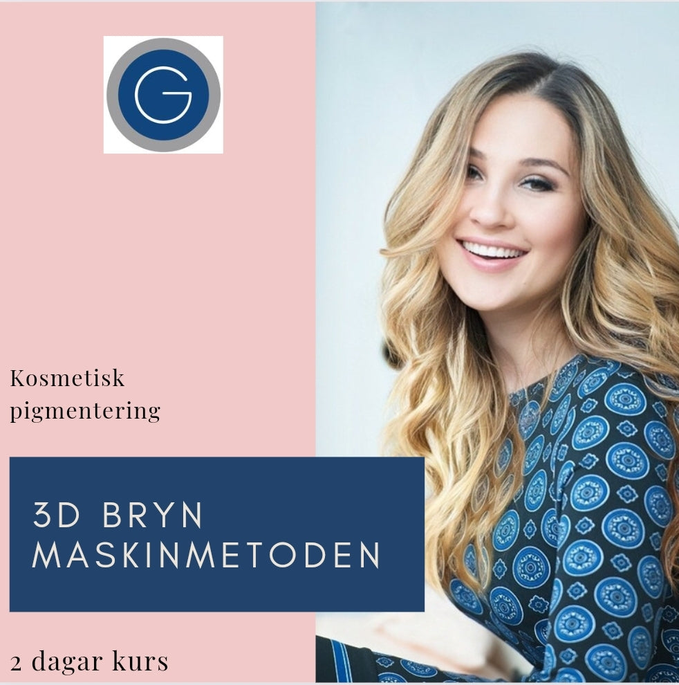 Kurs i Ögonbryn kosmetisk pigmentering med Goldeneye maskin, 1+1 dagar.