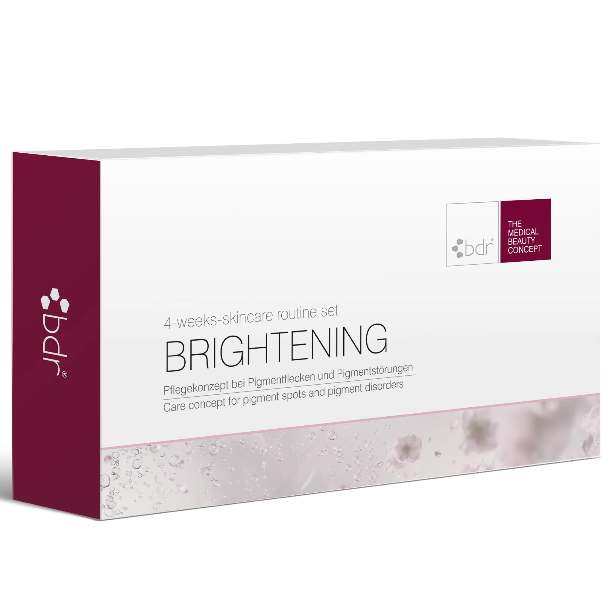 Bdr Skin Care Brightening  kit för hud med rött och brun pigmentering,