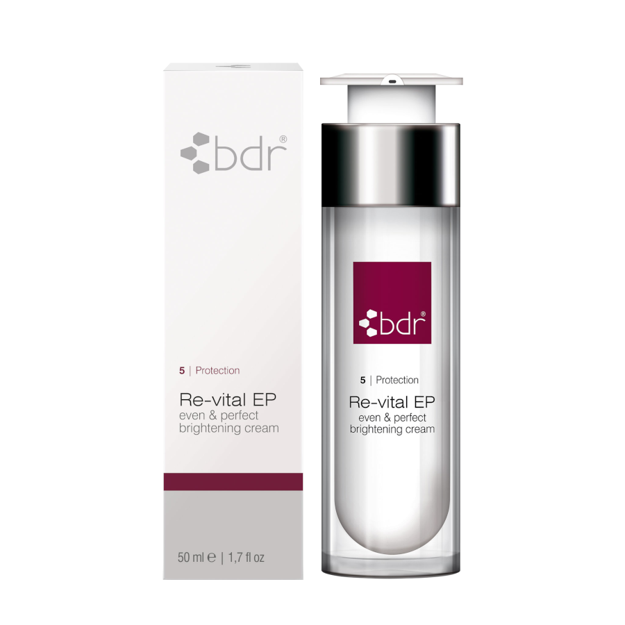 BDR Re-vital EP kräm 50 ml mot pigmentering och rödnaden.