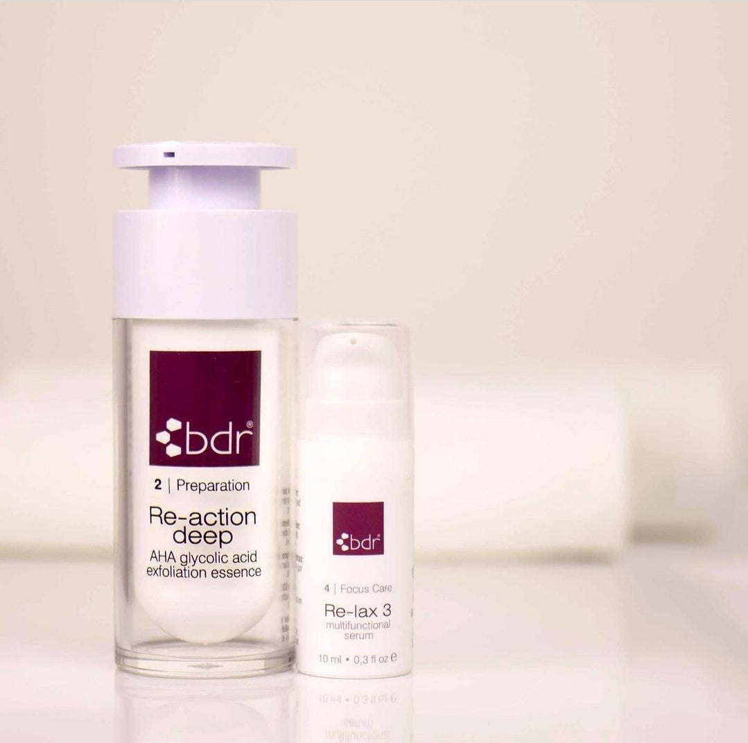 BDR Re-action deep 10% glycolic kemisk peeling, 30ml 