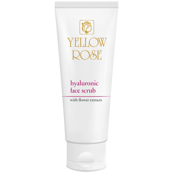 Yellow Rose Hyaluronic Face Scrub With Flower Extracts, 50ml