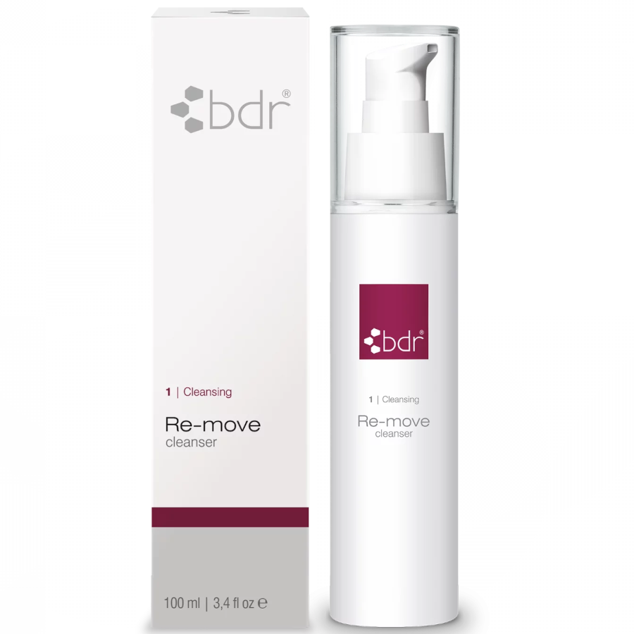BDR Re-move ultra cleanser, 100 ml för torr och normal hud.