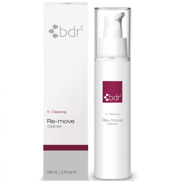 BDR Re-move ultra cleanser, 100 ml för torr och normal hud.
