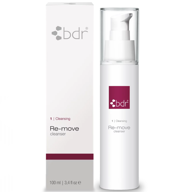 BDR Re-move ultra cleanser, 100 ml för torr och normal hud.
