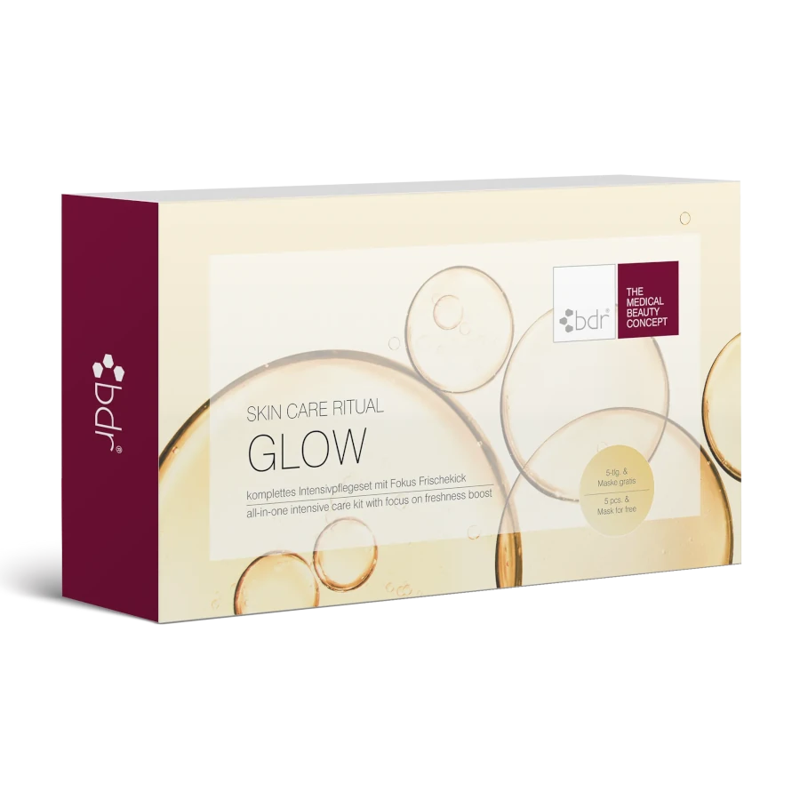 BDR Skin Care Ritual GLOW mini kit för normal och blandat hud.