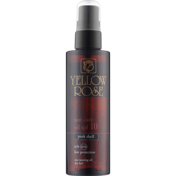 Yellow Rose Pink Shell Sun Care Oil Spf 10 UVB (UVA), 200 ml