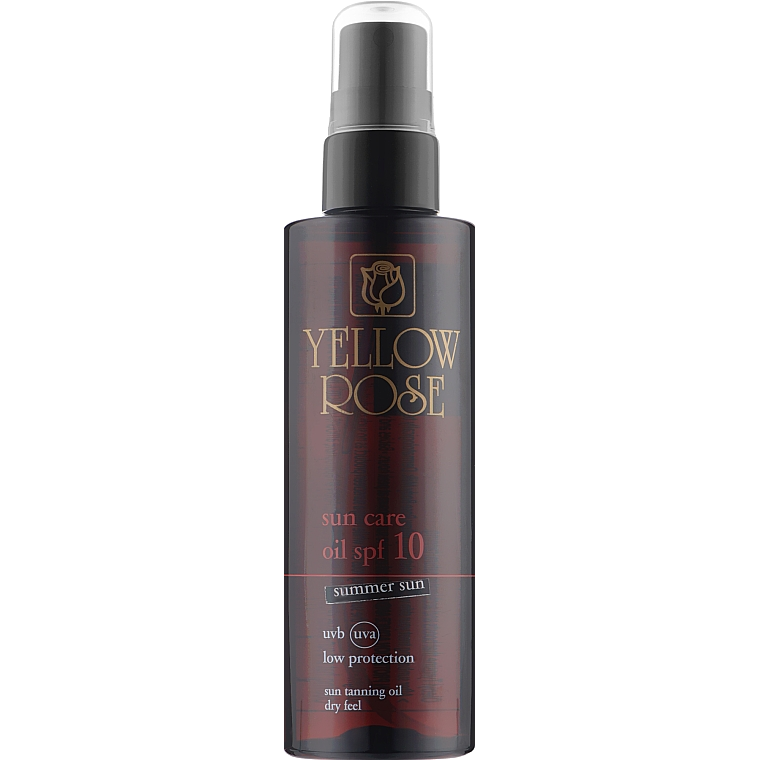 Yellow Rose Sommar Sun Care Oil Spf 10 UVB (UVA), 200 ml