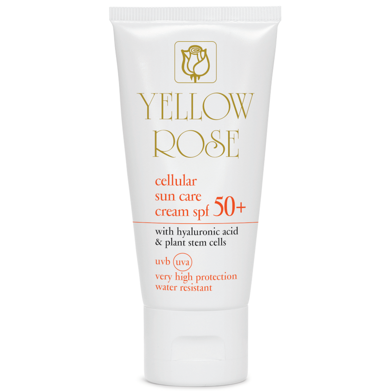 Ansiktskräm med SPF 50 Yellow Rose Cellular Sun Care Cream spf 50 +