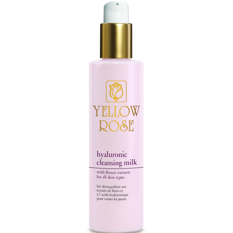 Yellow Rose Hyaluronic cleansing milk, 200 ml.